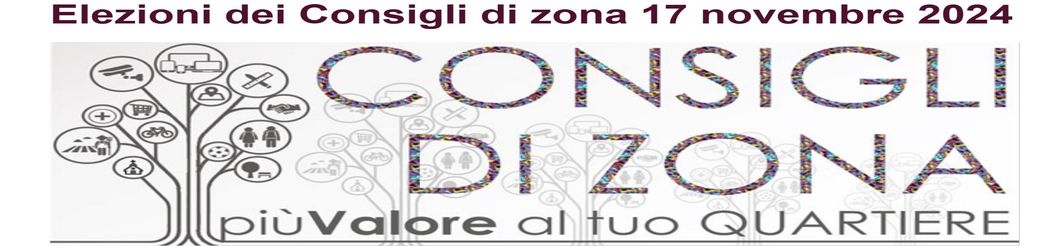 Le elezioni dei consigli di zona 17 novembre 2024