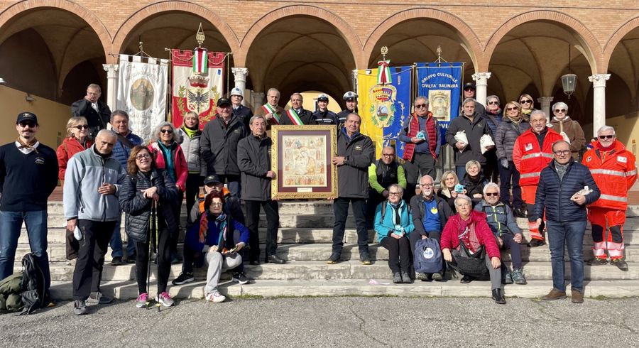 Il “Cammino del sale” a Forli’ per la festa della Madonna del Fuoco del 4 febbraio