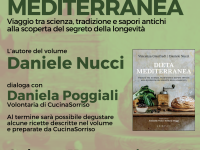 Presentazione del libro Dieta mediterranea viaggio tra scienza, tradizione e sapori antichi alla scoperta del segretodella longevità .