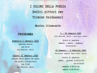 Mostra "I colori della poesia. Dodici pittori per Tolmino Baldassari"